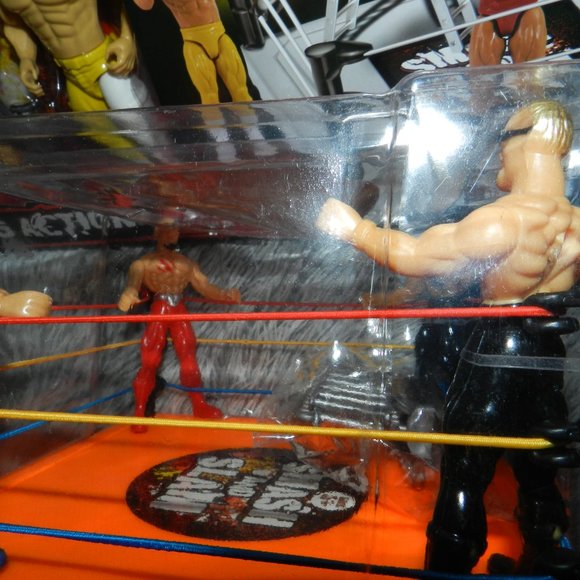 Smash and Slam Wrestlers w/ Ring + accessories playset Sealed 🆕NWT⌚SHIPS FAST - Picture 9 of 14